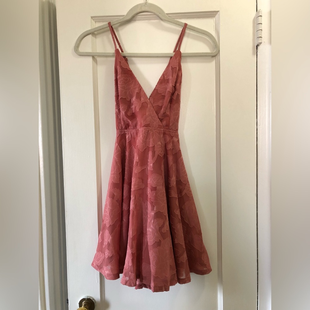 Lulu's "Days of Beauty" Floral Skater Dress, NWT